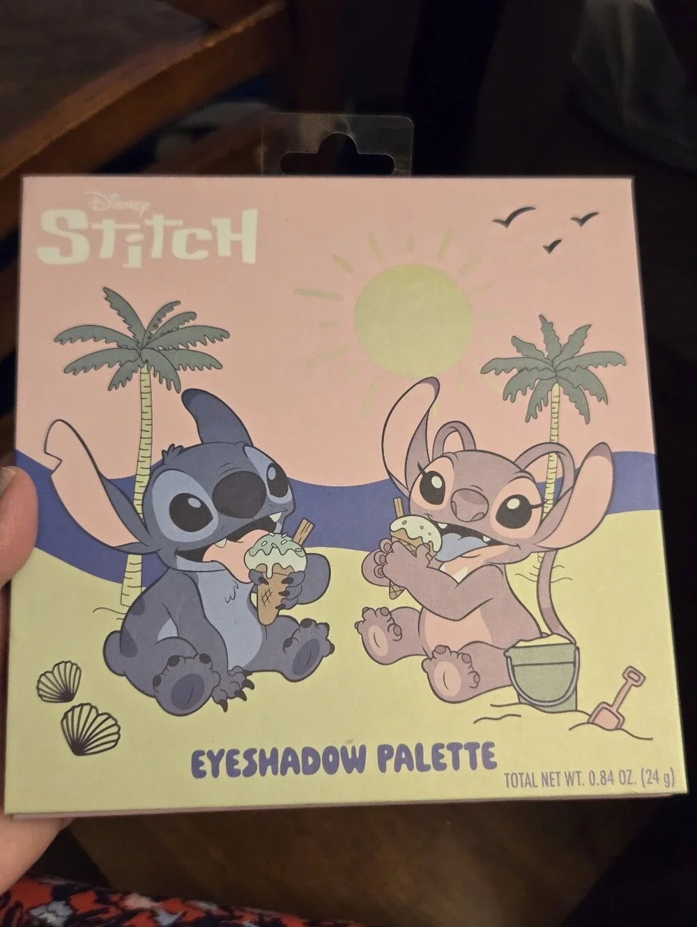 Disney Stitch and Angel Beach Eyeshadow Palette
